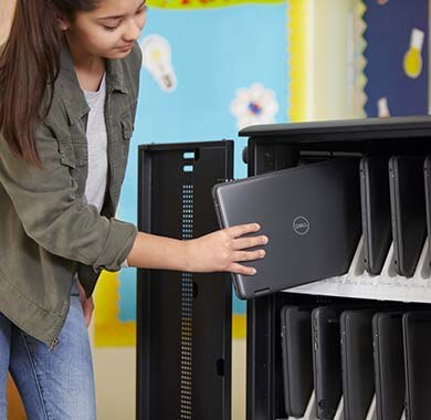 Latitude 3190 Education Laptop - One cart to charge them all