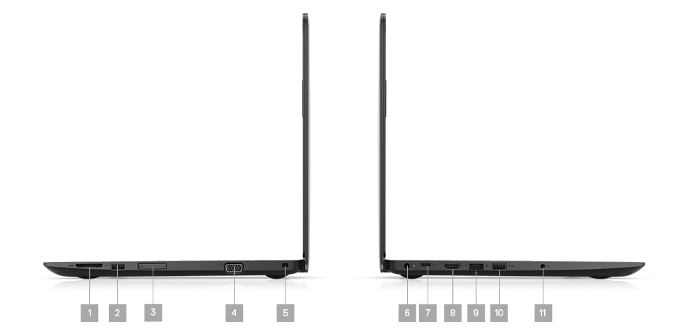 Latitude-14-3490-laptop - Cổng & Slots