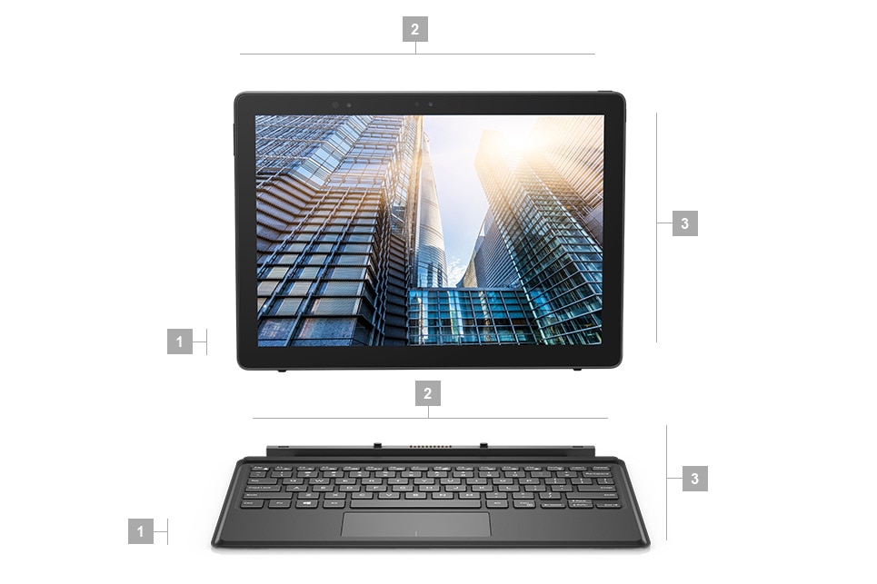 Étui Tablette 10'' avec Clavier AZERTY connecteur USB C, Béquille Support  Intégré - Noir