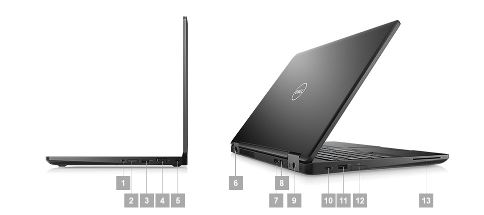 Latitude 5590 laptop - Ports & Slots