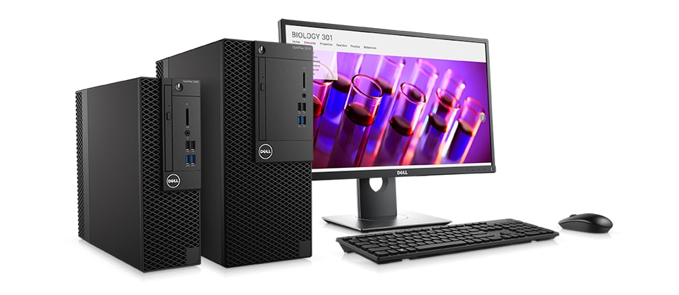 Desktop Optiplex 3050 – seguro, fiável e fácil de gerir.