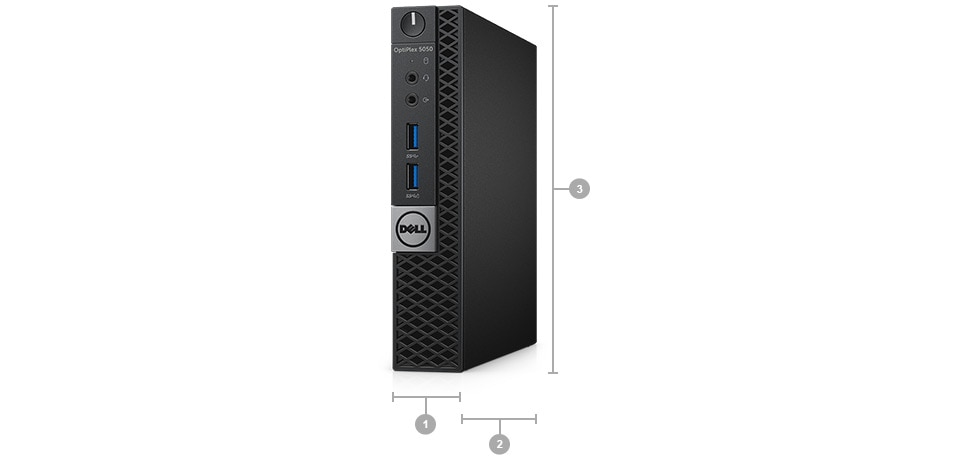 OptiPlex 5050 Micro - Dimensions & Weight