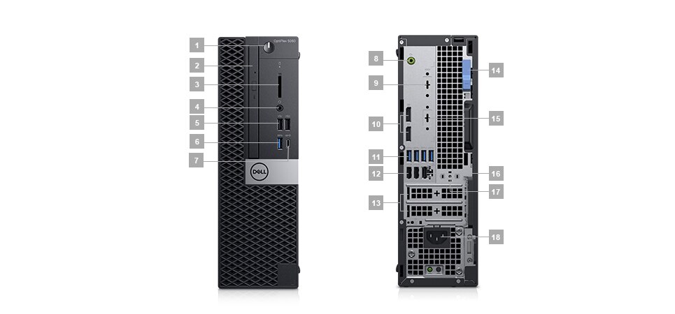 Ports & Slots – Small Form Factor