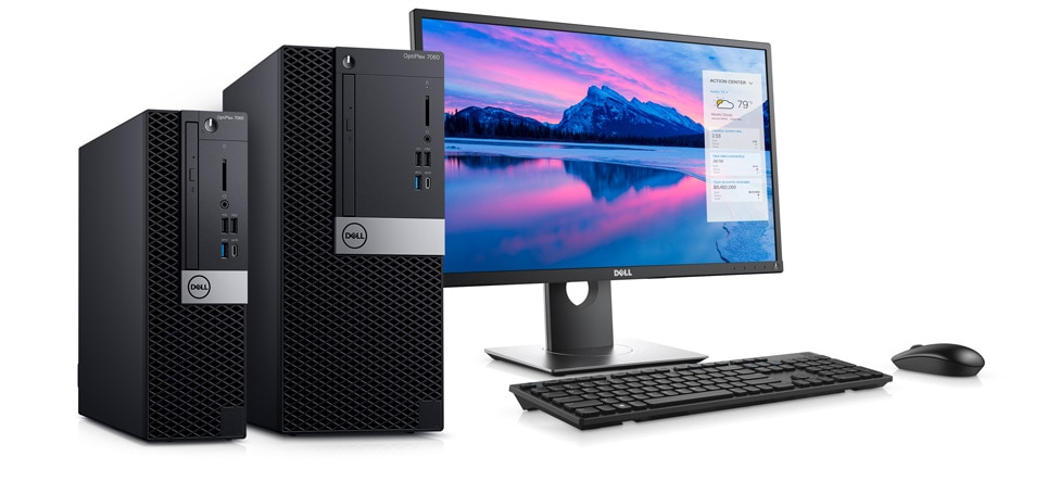 Komputer stacjonarny OptiPlex 7060 — uwolnij produktywność 