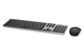لوحة مفاتيح وماوس لاسلكيان رائعان | طراز KM717 من Dell