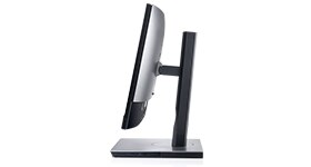 Dell OptiPlex All-in-One DVD+/-RW in a height-adjustable stand