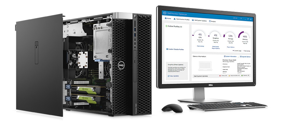 Improve productivity with the Dell Precision Optimizer