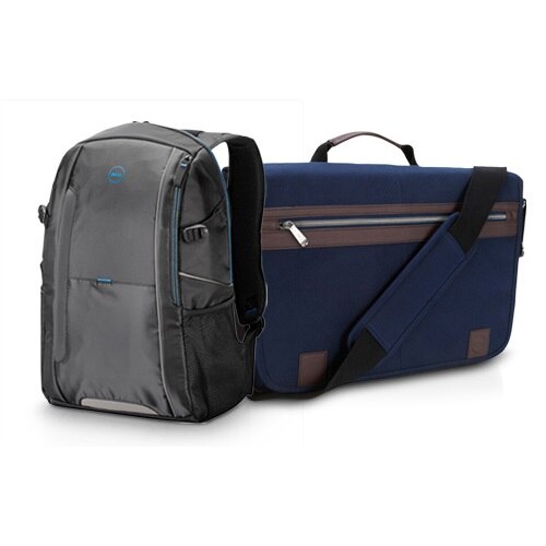 Navitech Grey Premium Messenger/Carry Bag Compatible with The Dell XPS 13 2-in-1 Laptop