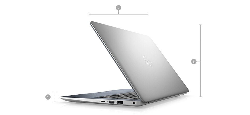 Vostro 13 5370 Laptop - Dimensions & Weight