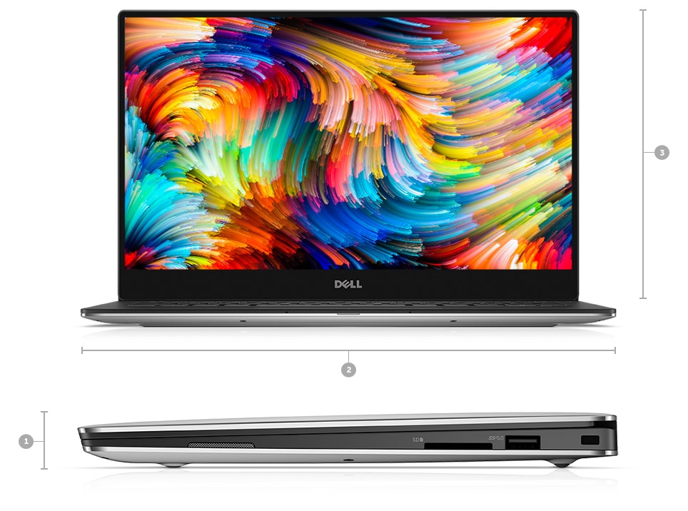 dell xps 13 screen dimensions